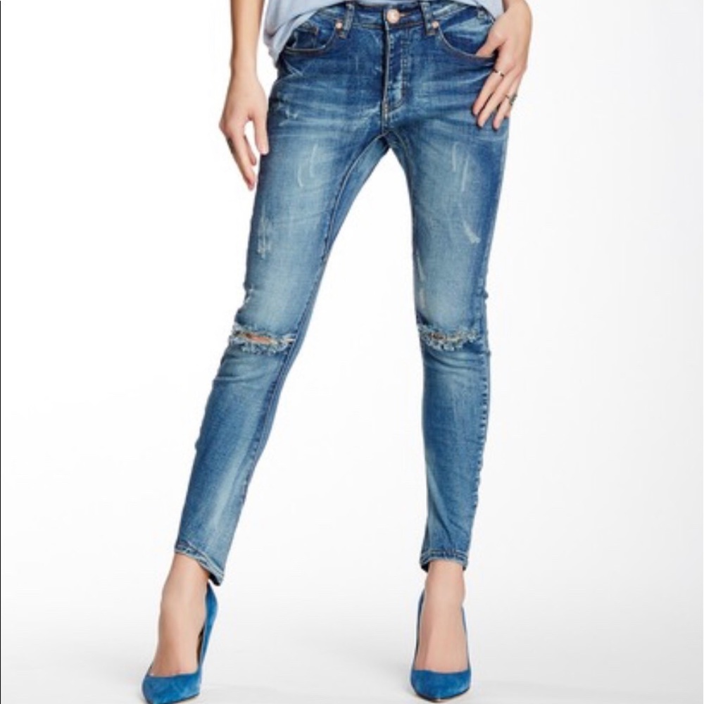 One Teaspoon Desperados in Pure Blue